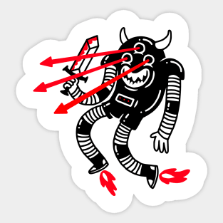 Killer Robot Sticker